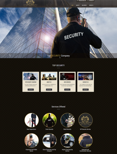 zg_security_website- zj web design